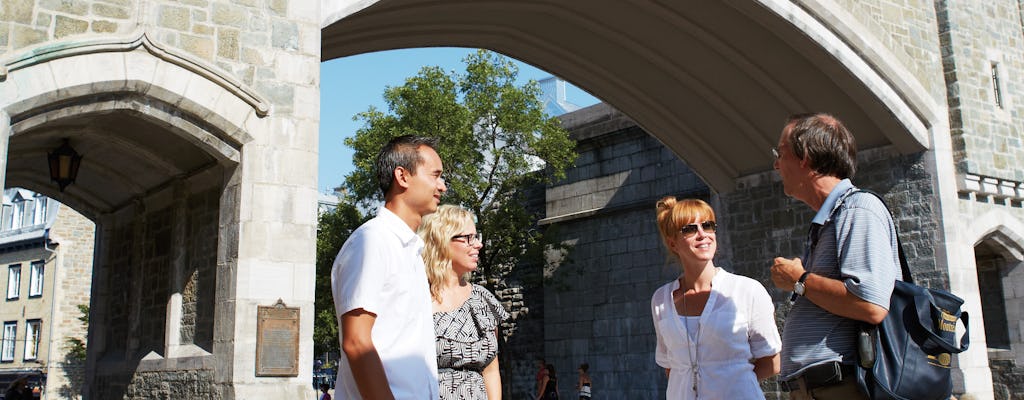 Tour privado a pie por el casco antiguo de la ciudad de Quebec