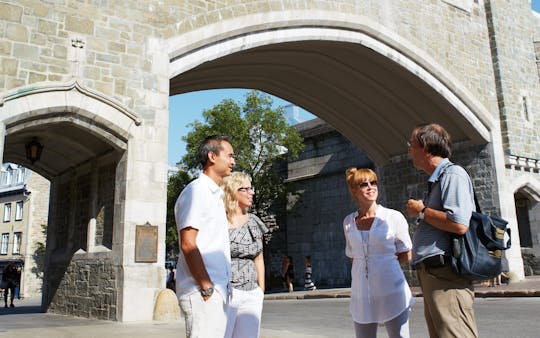 Private walking tour of old Quebec City