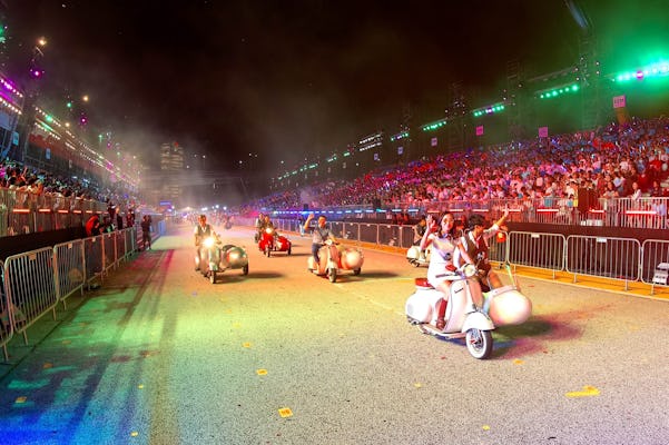 Singapore Formula 1 Street Circuit Sidecar Ride