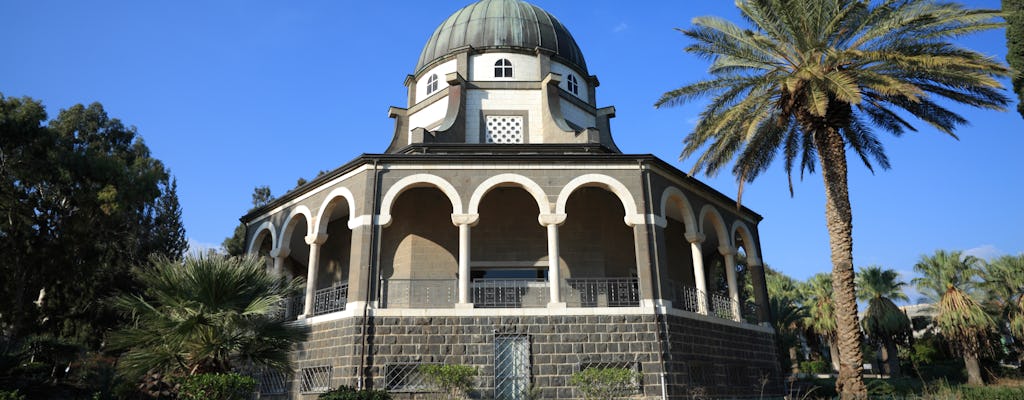 Tour do Mar da Galiléia, Caná, Magdala e Monte das Bem-Aventuranças de Jerusalém