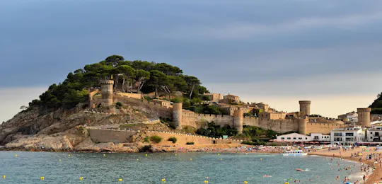 Costa Brava e Tossa de Mar con giro panoramico in barca