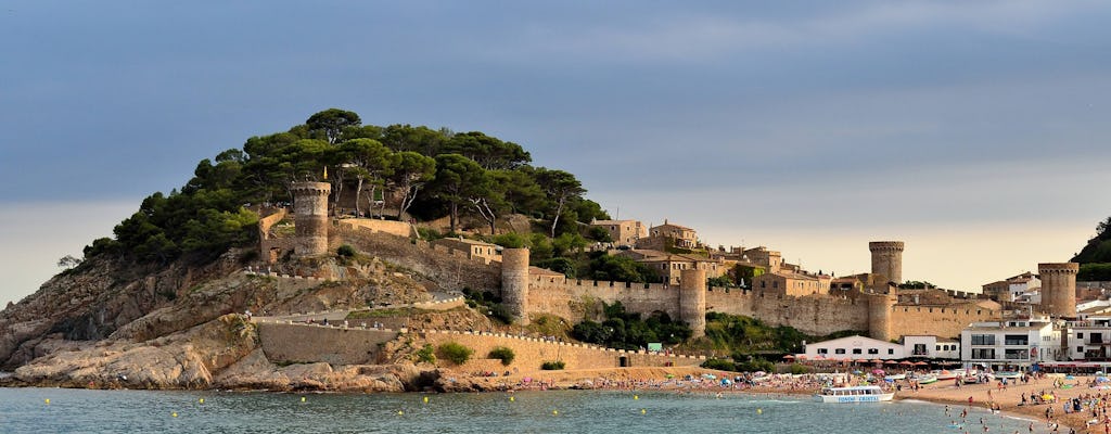 Costa Brava en Tossa de Mar met een panoramische boottocht