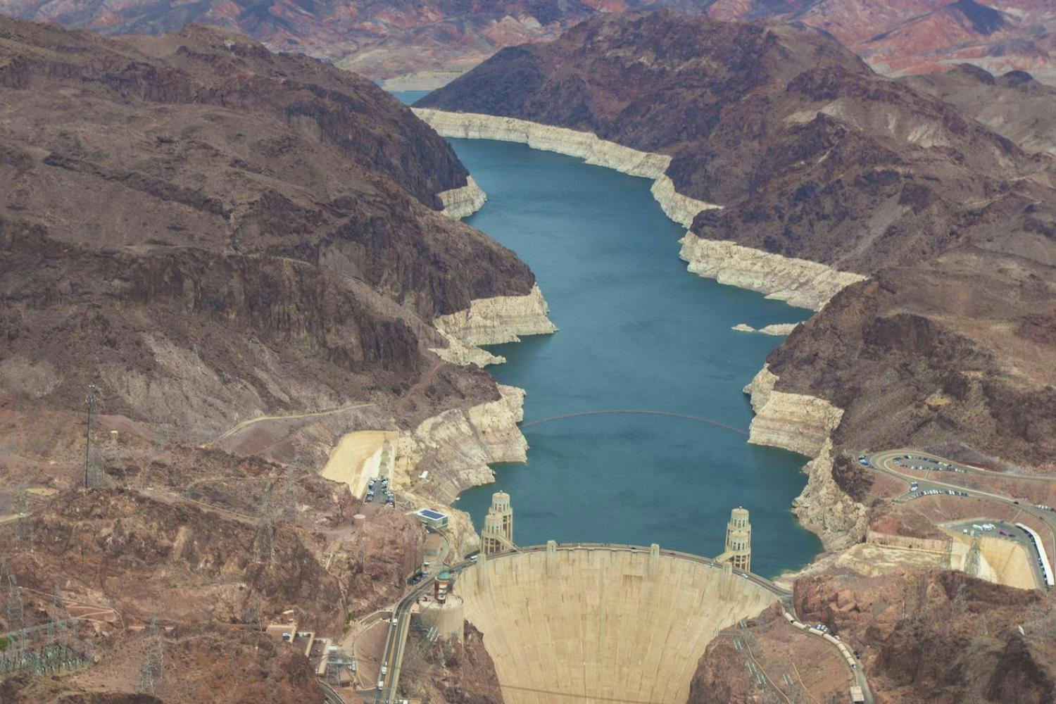 Hoover Dam exterieur tour van een halve dag vanuit Las Vegas