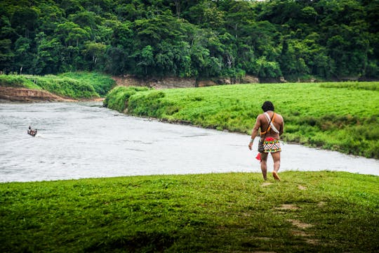 Embera Parara Puru-dorp en Chagres National Park-tour