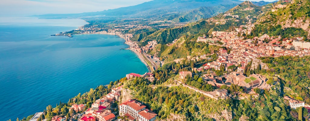 Prywatna wycieczka Etna i Taormina z Palermo i Cefalù