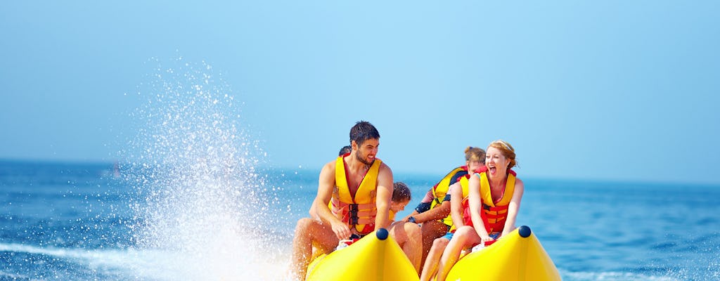 Passeio privativo de banana boat em Aqaba