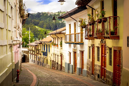 Passeio de bicicleta em Quito