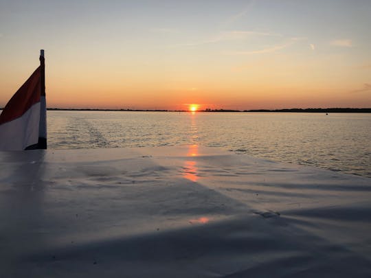 Croisière au coucher du soleil le long du Gooimeer
