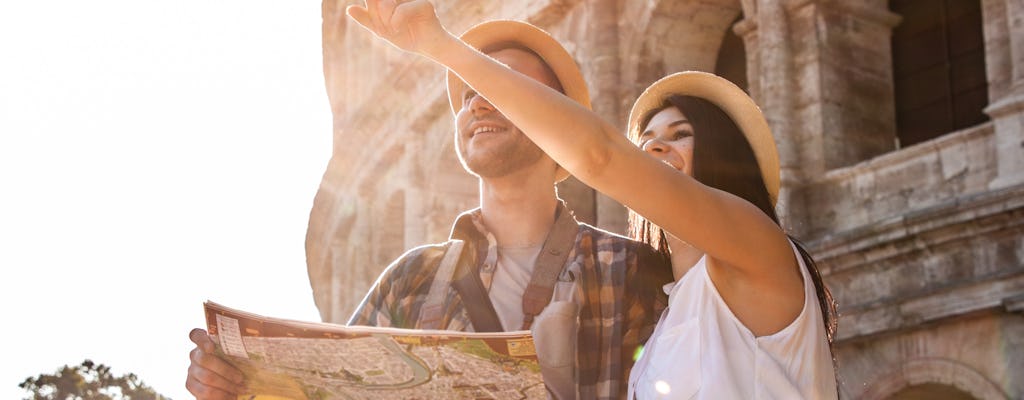 Tour privato in bici di Roma con gioco della città