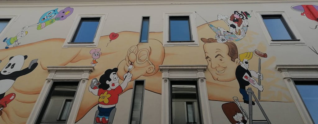 Passeio a pé pela arte de rua em Roma