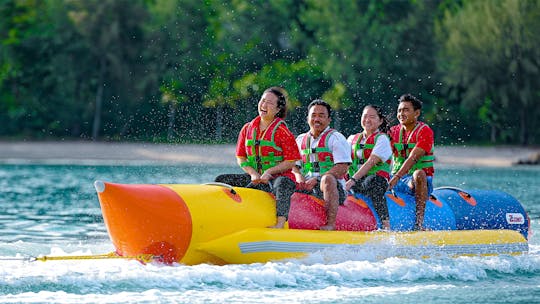 10 minutes Banana boat ride in Langkawi