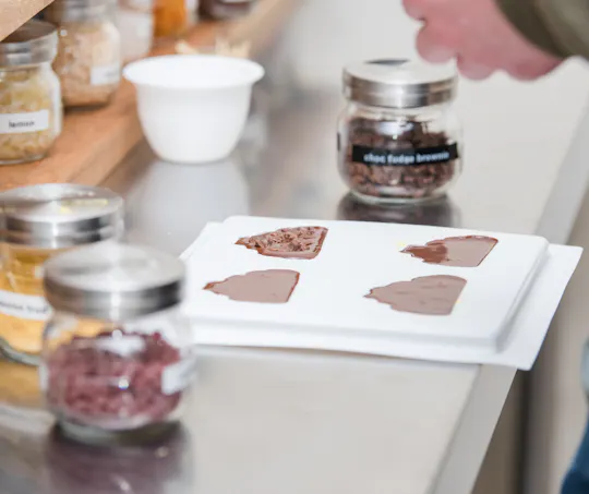 Chocolate tour at the Chocolatarium