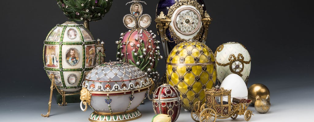 Eintrittskarte zum Fabergé Museum in Sankt Petersburg
