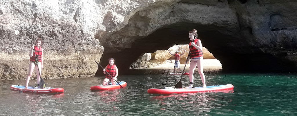 Benagil Caves and Cliffs by Stand Up Paddle