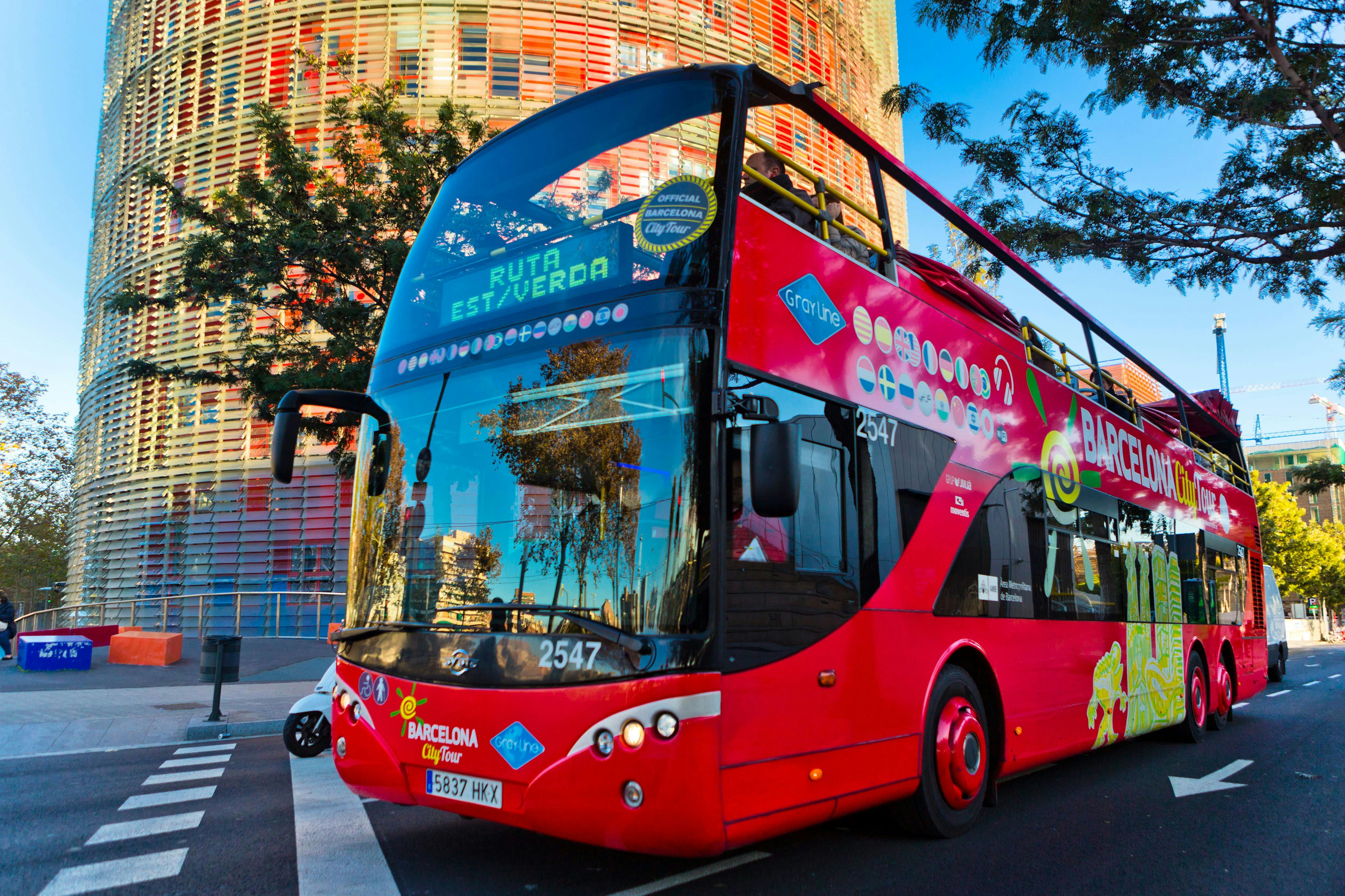 Autobus turystyczny - Bilet na Barcelona City Tour