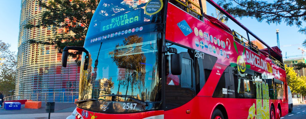 Autobus turystyczny - Bilet na Barcelona City Tour