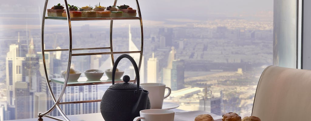 High tea at the Burj Al Arab