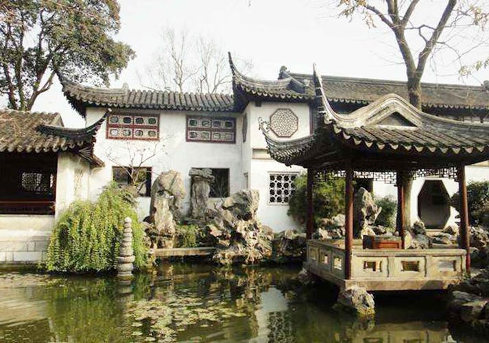 Full day private tour Suzhou Lingering garden and Zhouzhuang water town from Shanghai