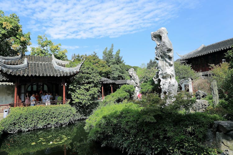 Full day private tour Suzhou Lingering garden and Zhouzhuang water town from Shanghai