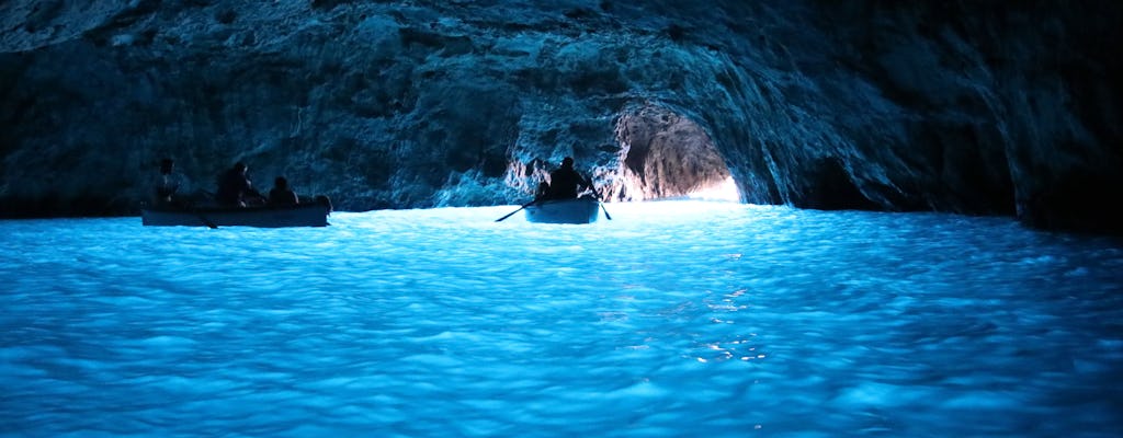 Excursion en bateau à Sorrente et Capri avec baignade et plongée en apnée