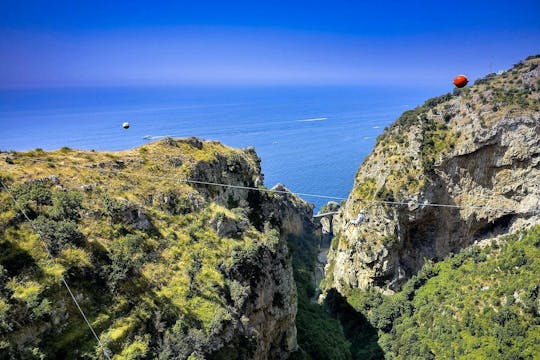 Zipline della Costiera Amalfitana e visita a Positano