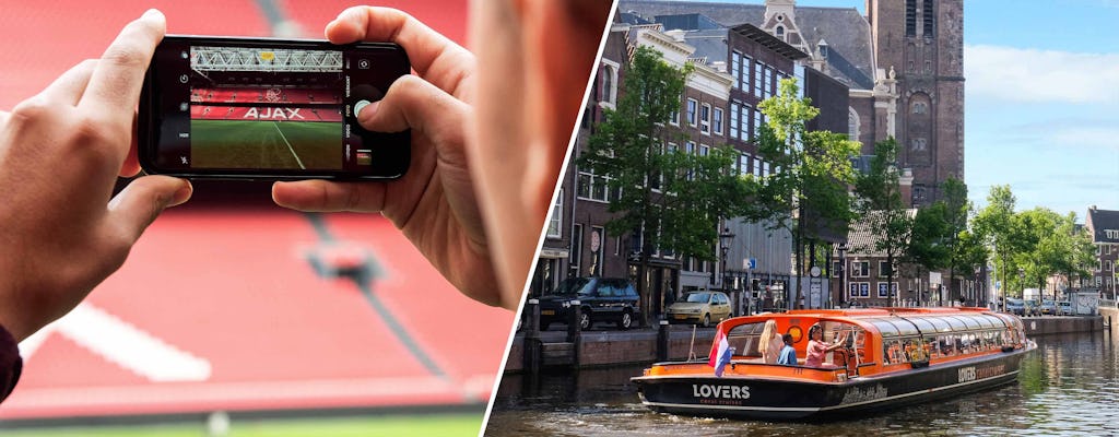 Johan Cruijff ArenA stadium tour and 1-hour canal cruise