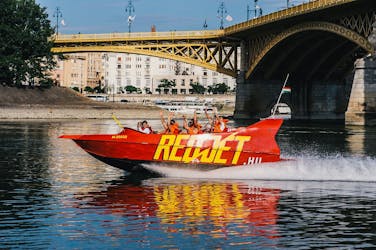 Speedboottocht op de Donau in Boedapest