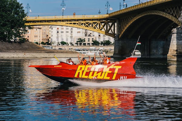 Speedboottocht op de Donau in Boedapest