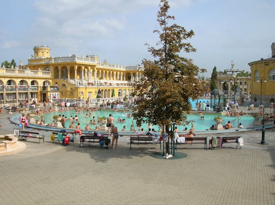 Tour privato della città di Budapest e biglietto salta fila per le terme Széchenyi