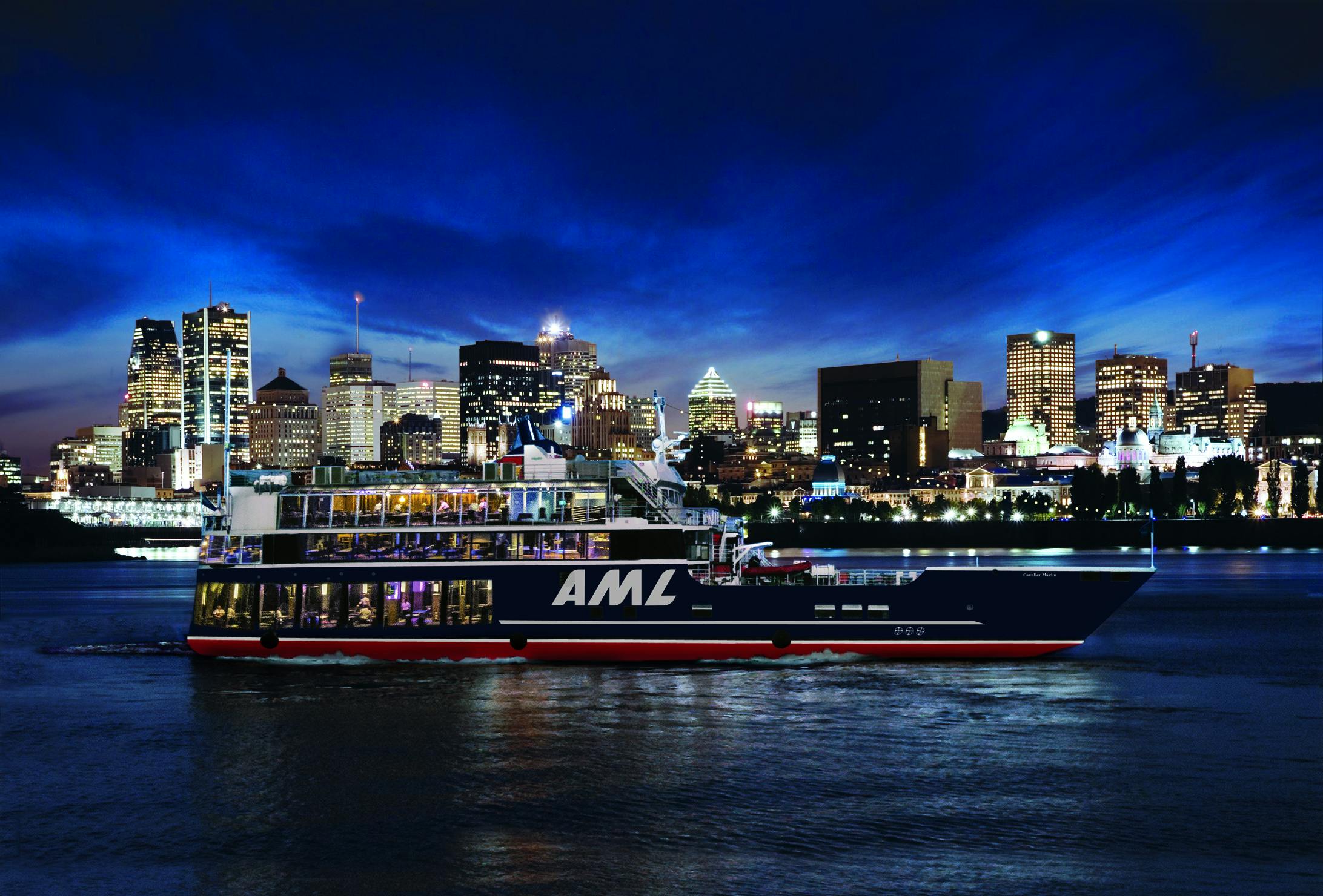 5-course dinner cruise in Montreal