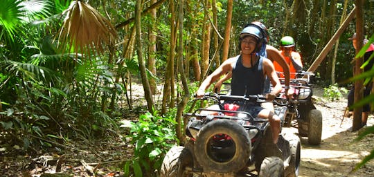 ATV, ziplines and cenote tour