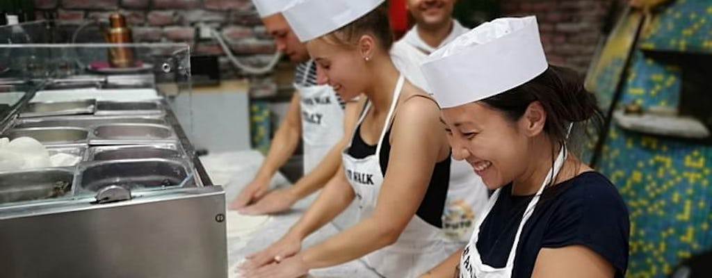 Clase de cocina de pizza con un chef local en Roma