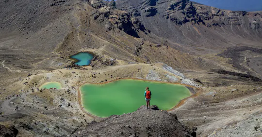 Return transfer to Tongariro Alpine Crossing from Tūrangi