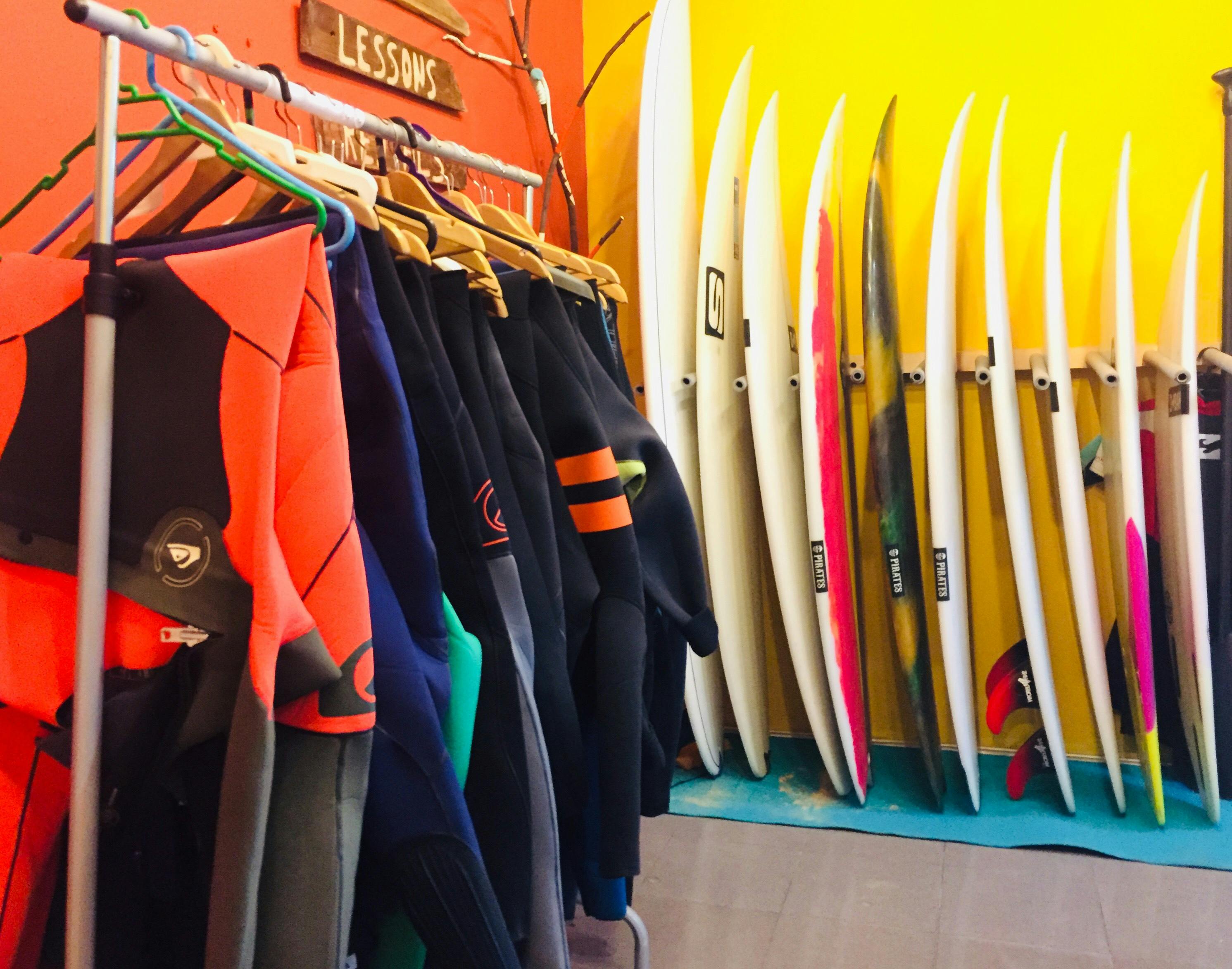 Wypożyczalnia desek surfingowych i pianek w Carcavelos