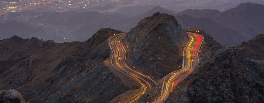 Tour della città di Taif con la montagna Al Shafa