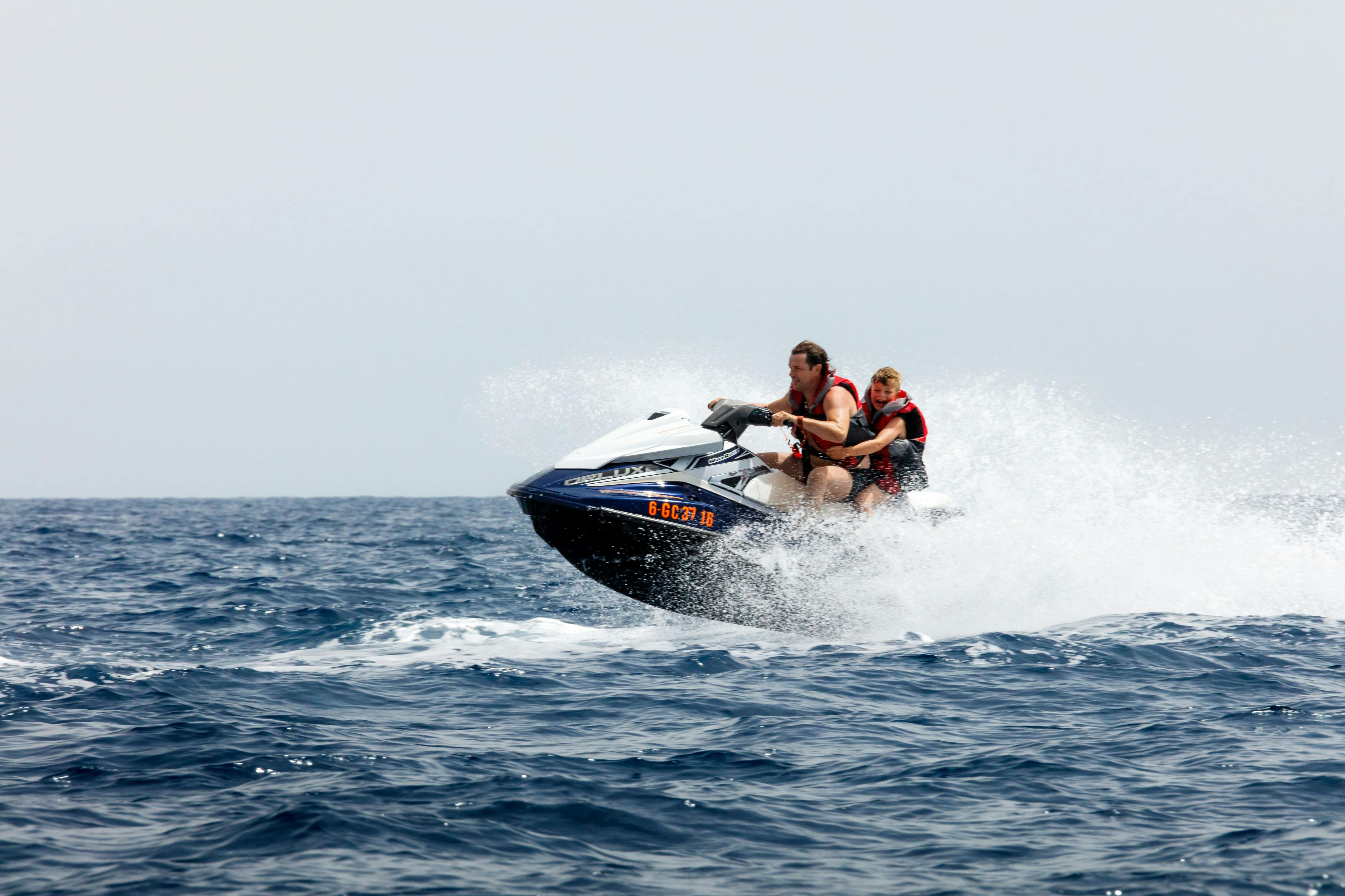 Entrada al safari guiado en moto acuática Gran Canaria Aquasports