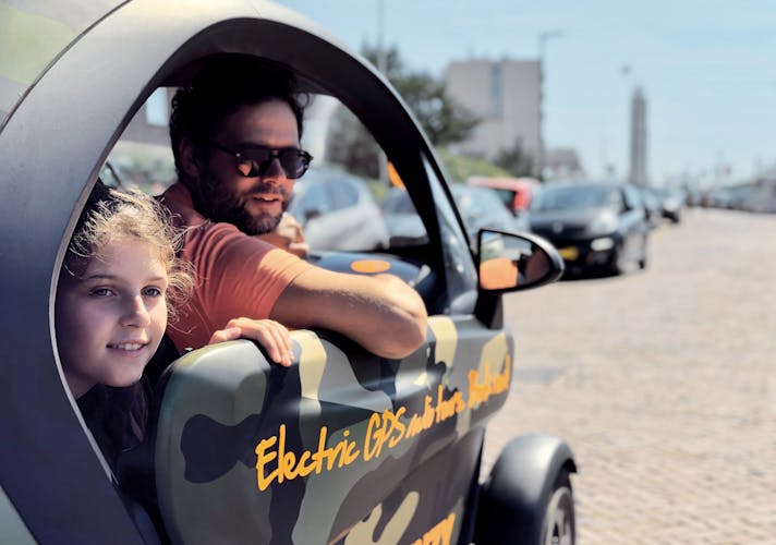 Elektroauto zum Selberfahren mit Dünen- und Strand-Audiotour