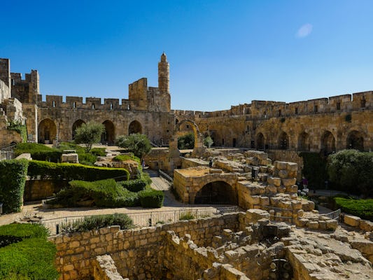 Cidade de David e passeio subterrâneo de Jerusalém