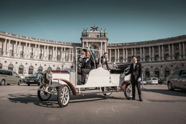Giro turistico di Vienna in un’auto elettrica classica