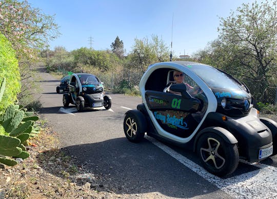 Safari samochodem marki Renault Twizy na Teneryfie