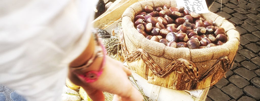 Tour gastronómico privado de Campo de Fiori, gueto judío y Trastevere