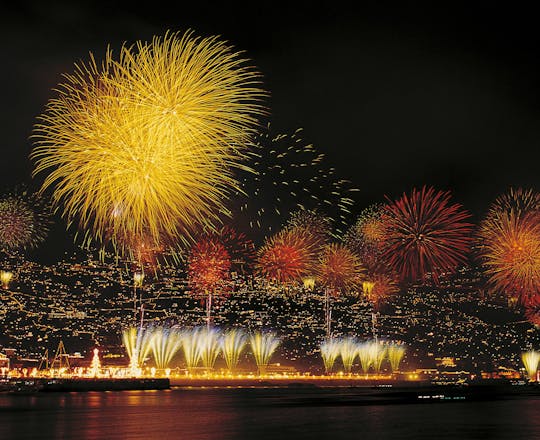 Trasferimento dei fuochi d'artificio di Capodanno a Madeira