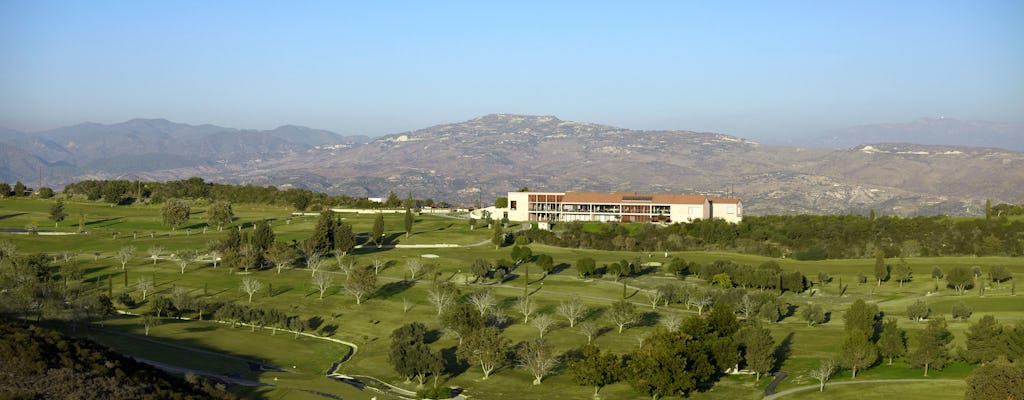 Ronde van 18 holes bij Minthis Golf Club op Cyprus
