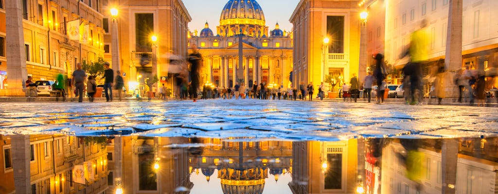 Visita guiada aos Museus do Vaticano e bilhete rápido para o Coliseu