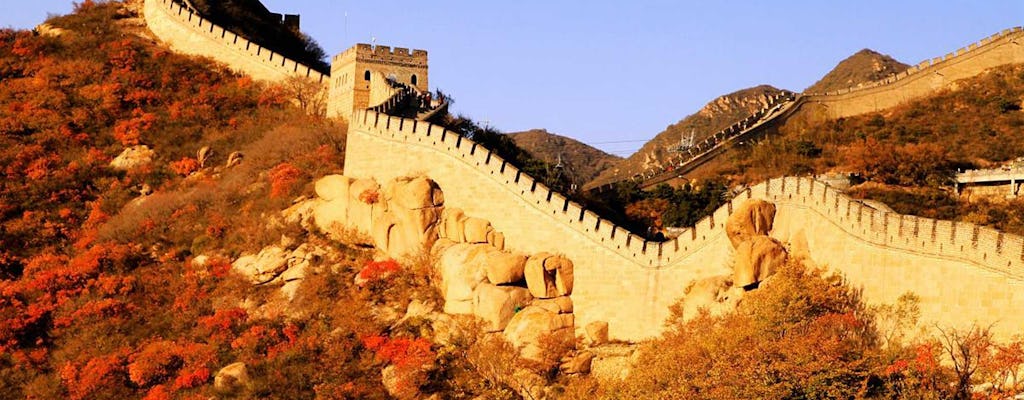 Excursão clássica de Pequim com tudo incluído pela Grande Muralha de Badaling e sites personalizáveis