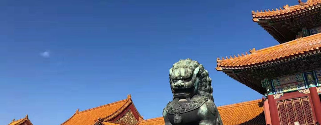 All-Inclusive-Tour durch Peking durch die Verbotene Stadt und anpassbare Orte