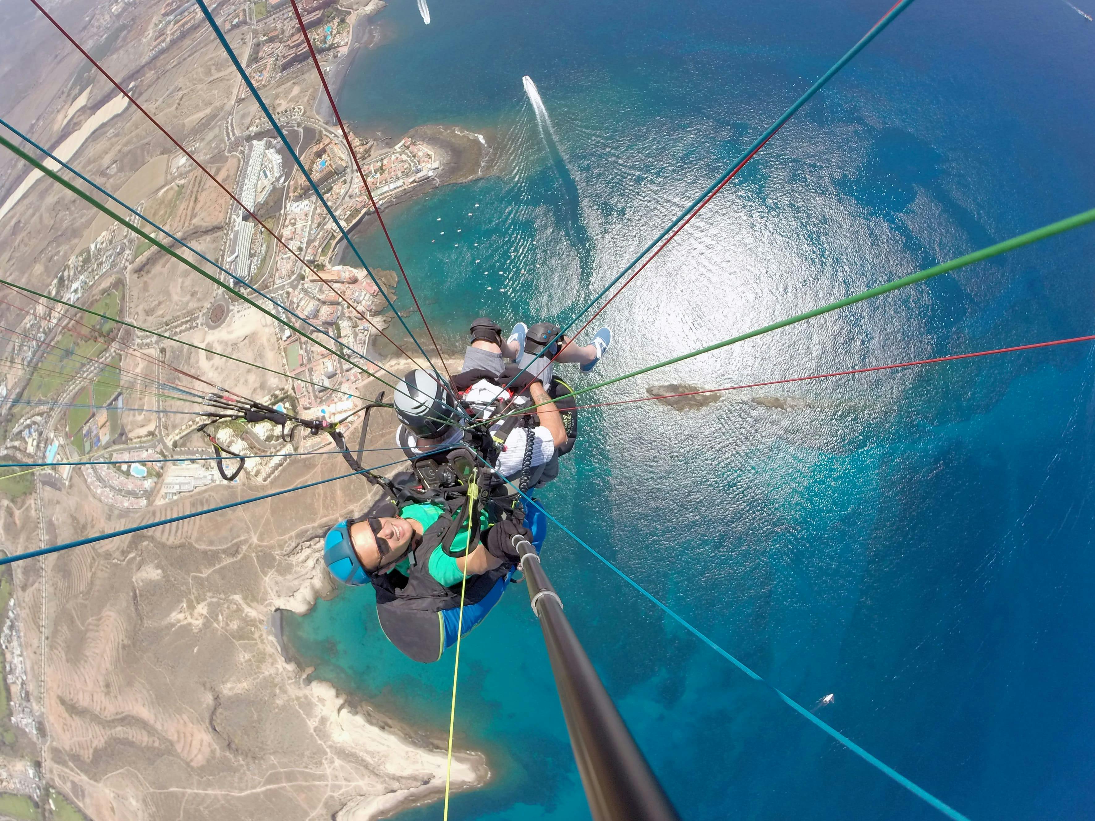 Experiência de Parapente em Tenerife