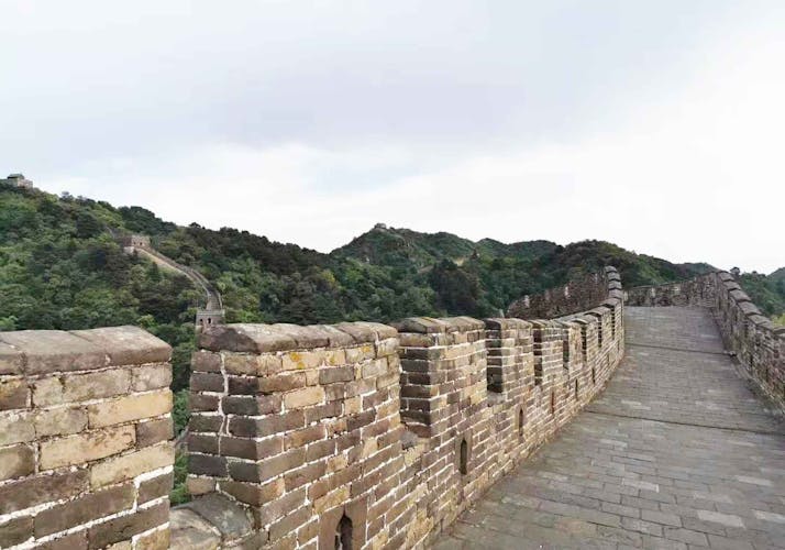 Beijing layover: Mutianyu Great Wall tour with airport transfer
