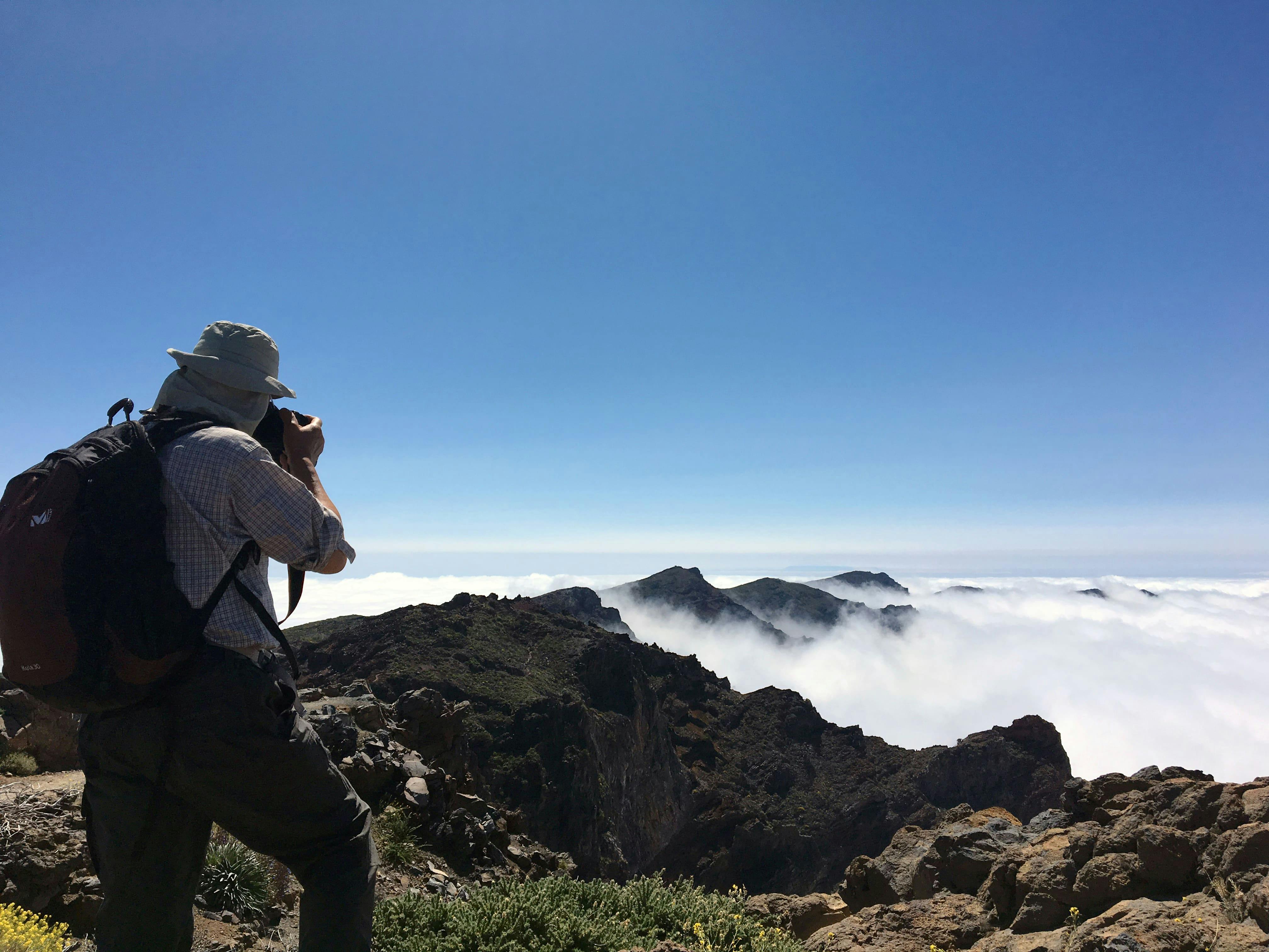 Roque de Los Muchachos e excursão de caminhada ao pôr do sol com traslado