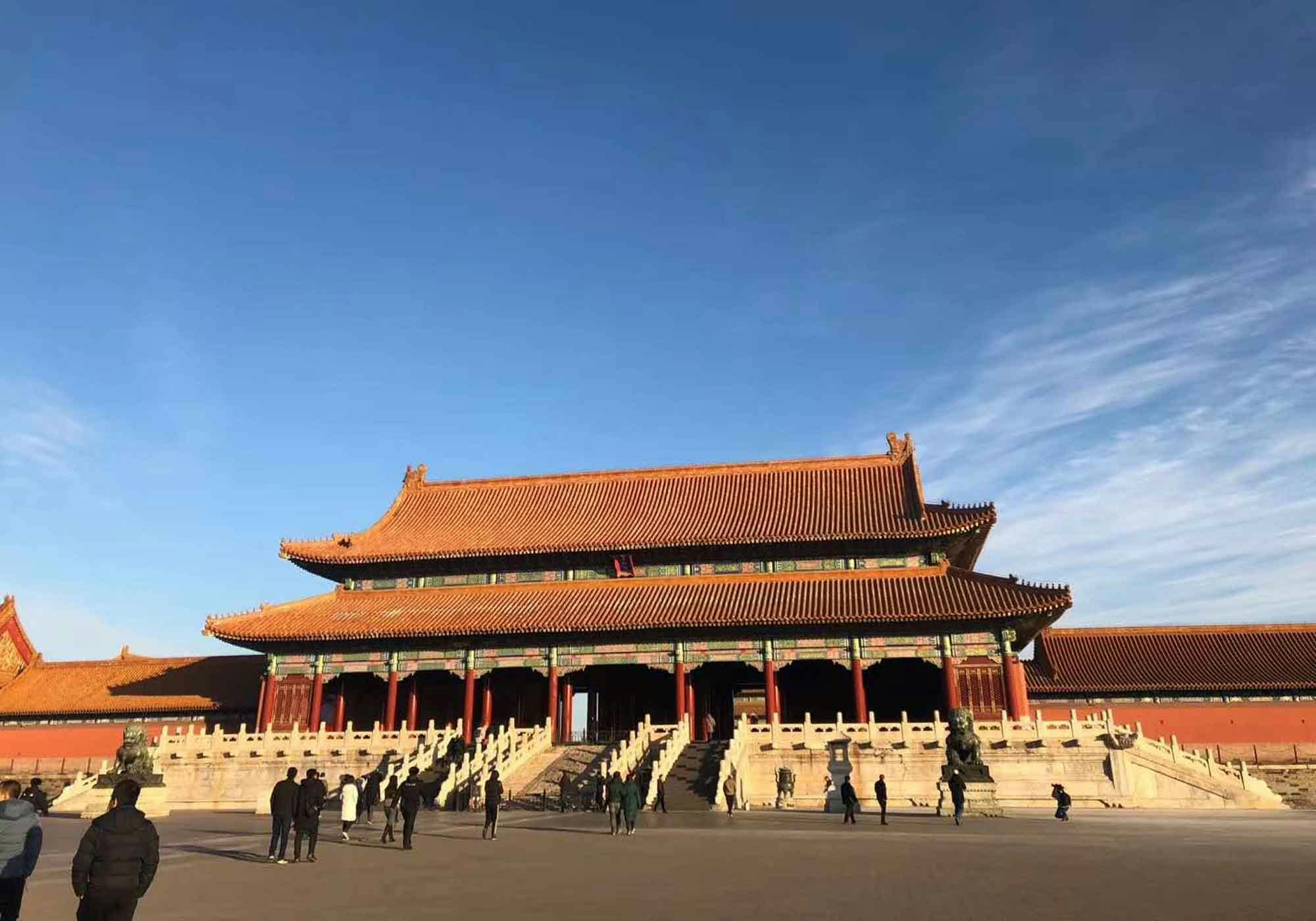 Zwischenstopp in Peking: Platz des Himmlischen Friedens und Verbotene Stadt mit Flughafentransfer